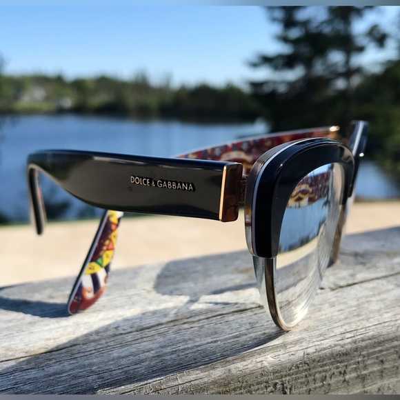 Dolce & Gabbana Black/Gold Cats Eye Glasses Italy DG3247 3033 53 16 140 - Picture 2 of 16